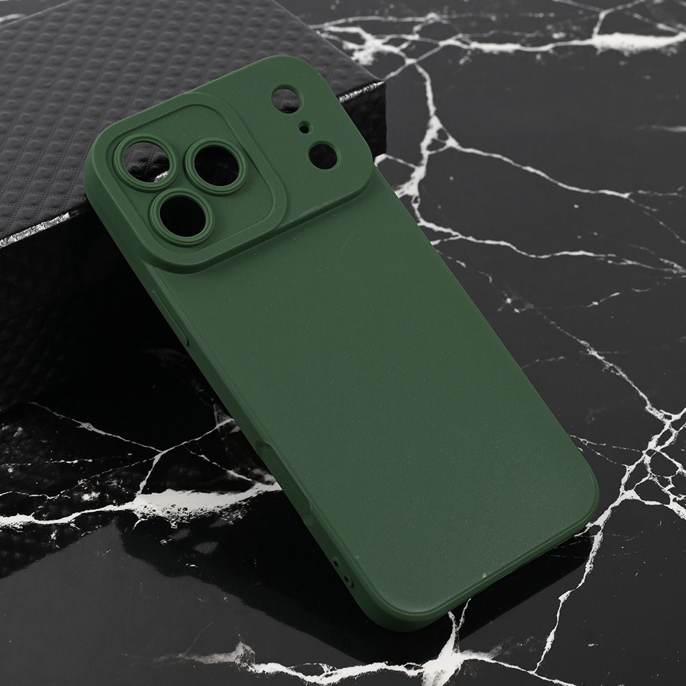 Maska za Apple iPhone 17 Pro Max — Teracell Giulietta, mat zelena