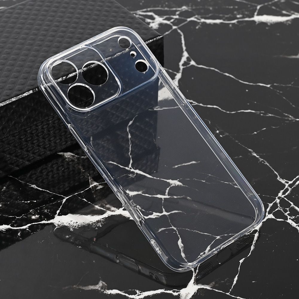 Maska za Apple iPhone 17 Pro Max — Teracell Giulietta, transparent