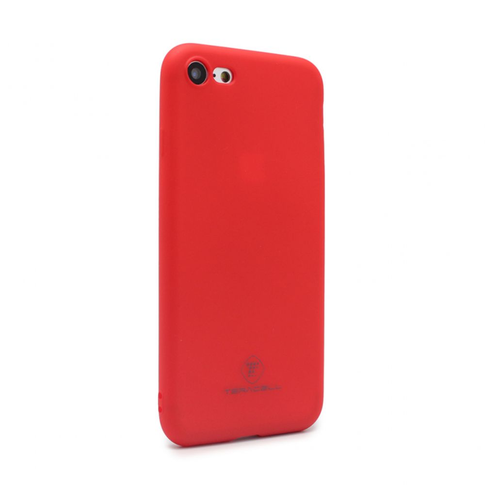 Maska za Apple iPhone SE 2020 — Teracell Giulietta, mat crvena