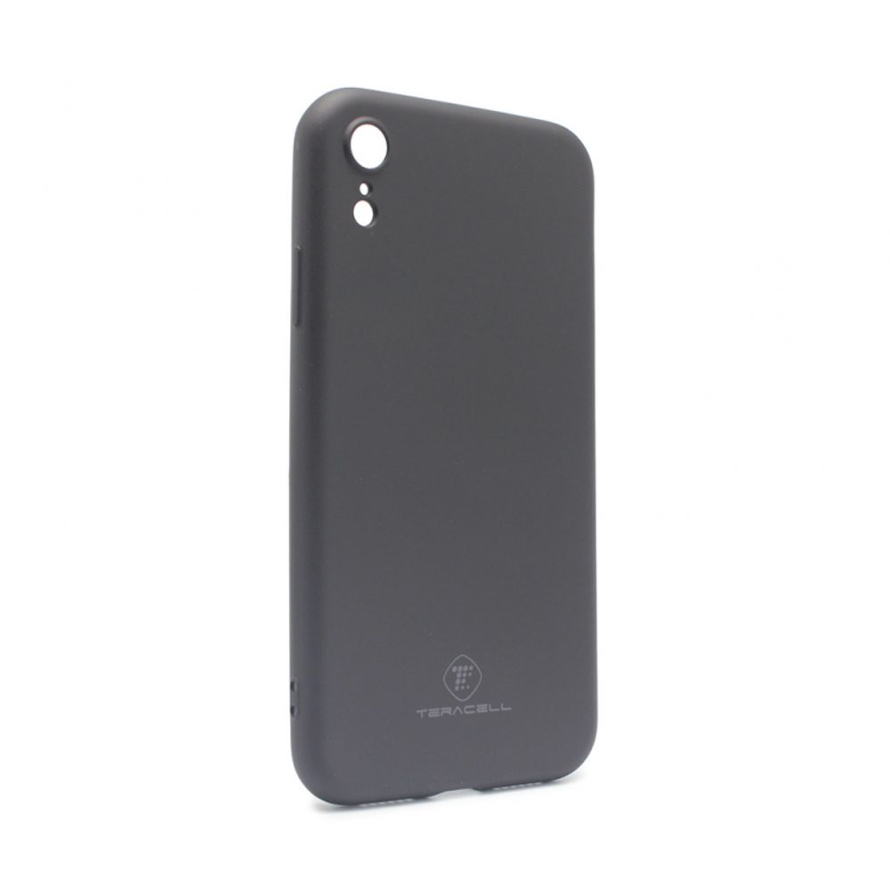 Maska za Apple iPhone XR — Teracell Giulietta, mat crna