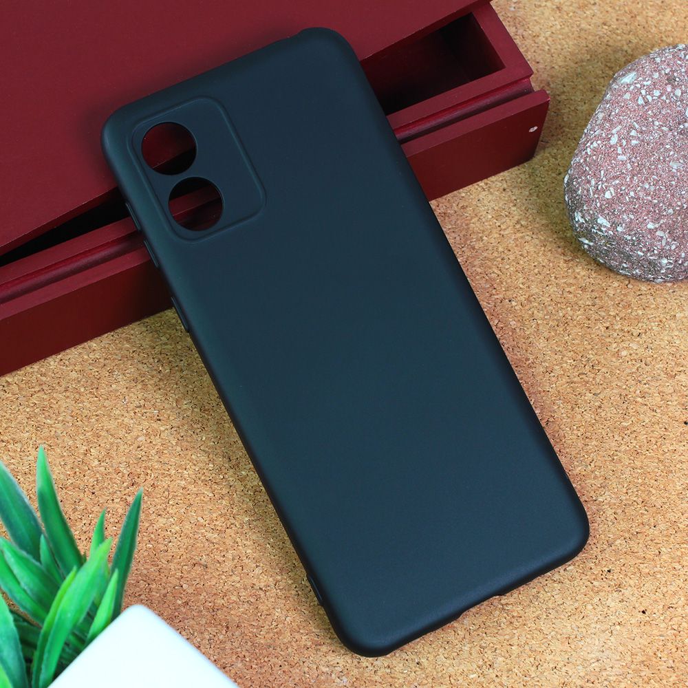 Maska za Motorola Moto E13 — Teracell Giulietta, mat crna