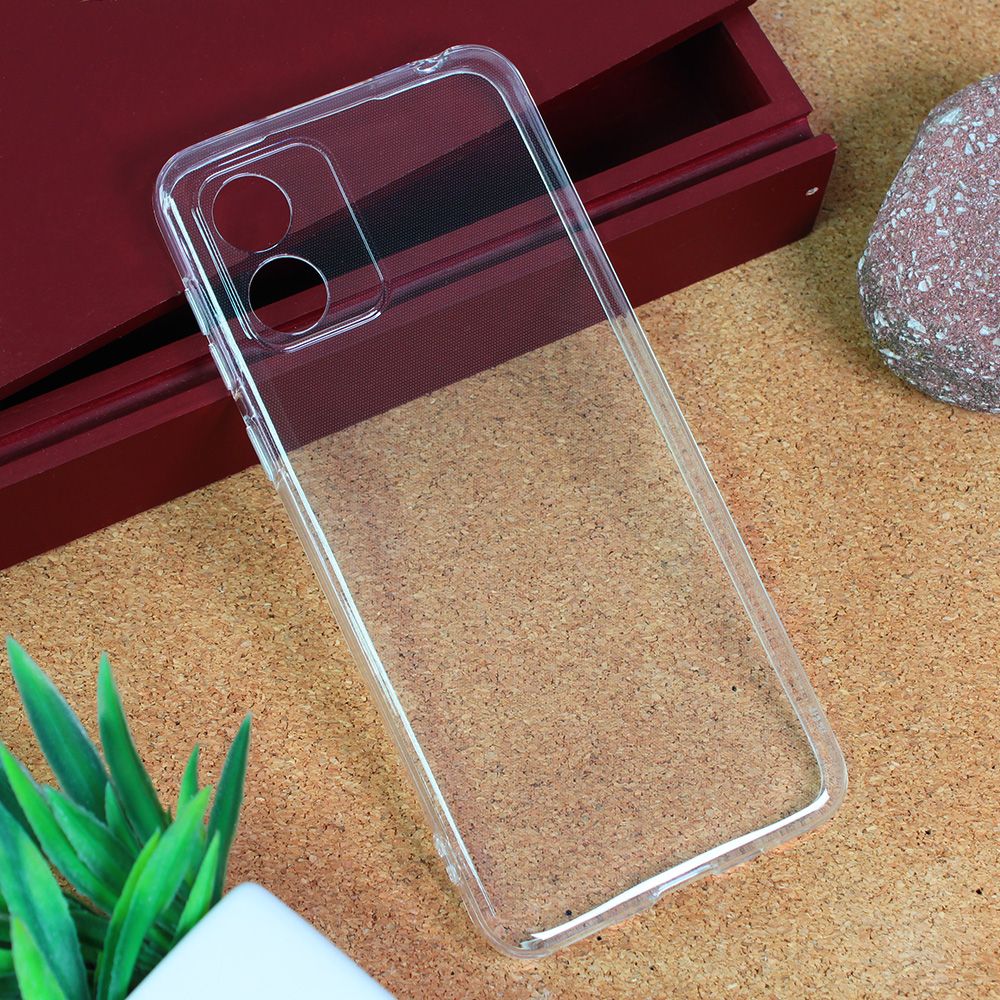 Maska za Motorola Moto E13 — Teracell Giulietta, transparent
