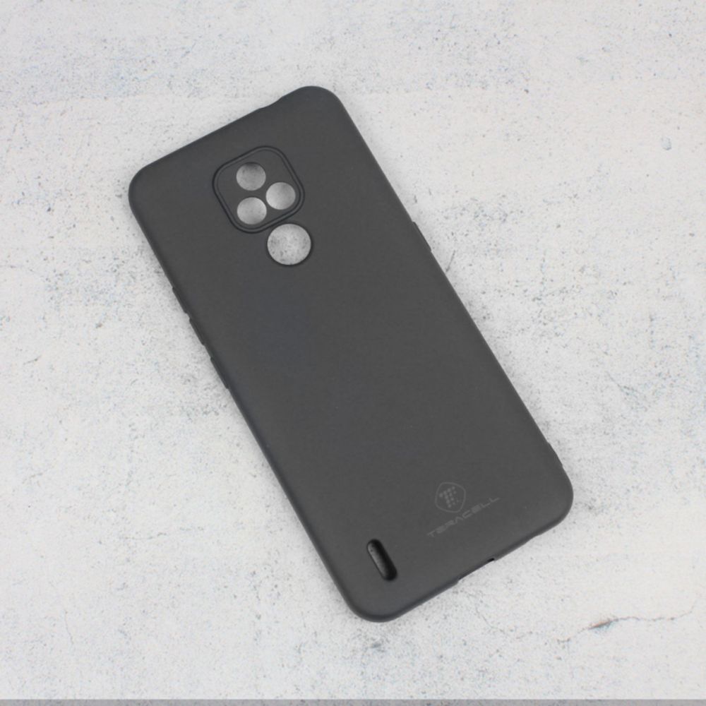 Maska za Motorola Moto E7 — Teracell Giulietta, mat crna