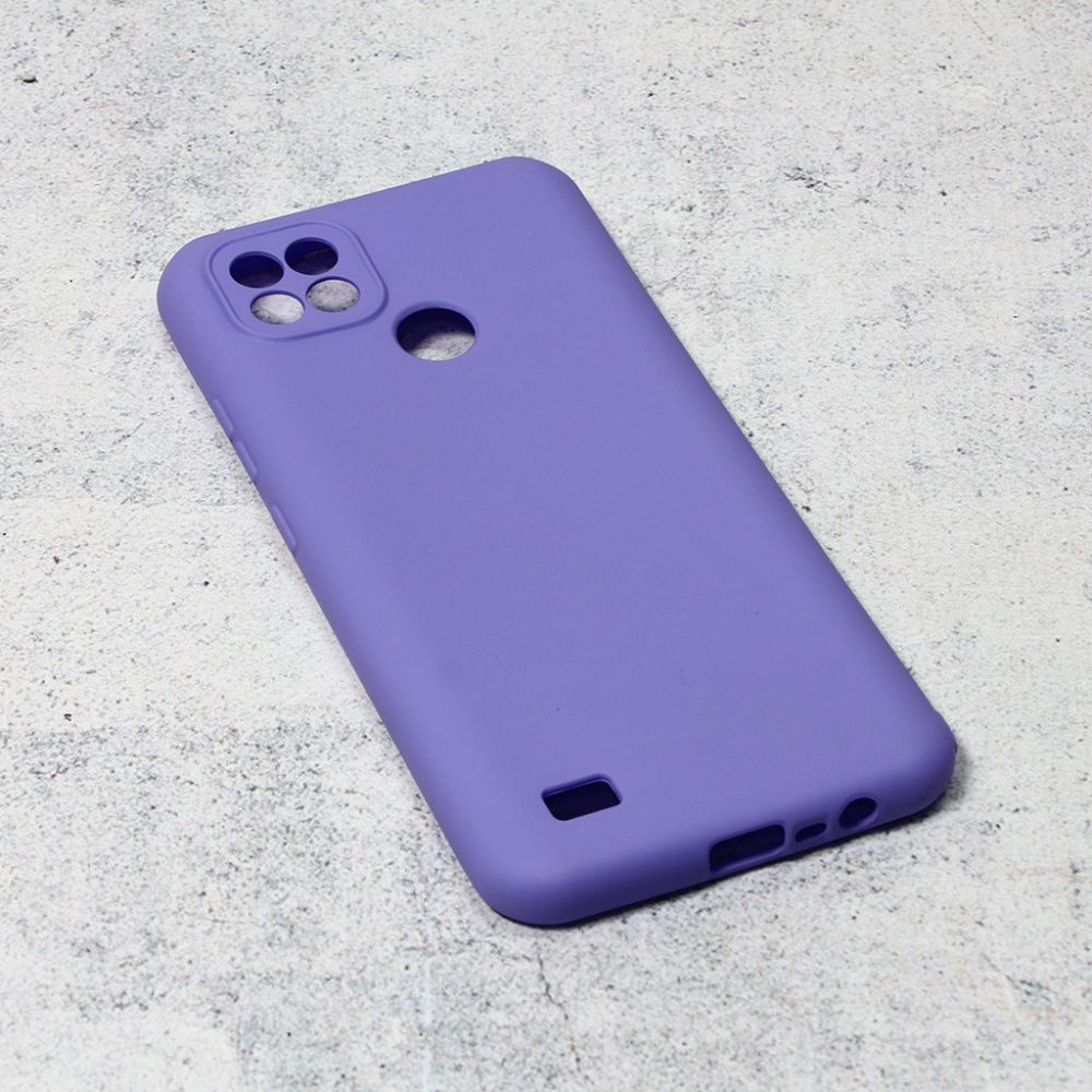 Maska za Realme C11 — Teracell Giulietta, mat ljubicasta