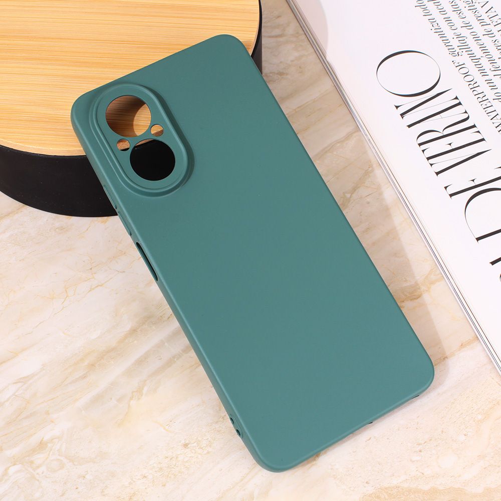 Maska za Realme C67 — Teracell Giulietta, mat zelena