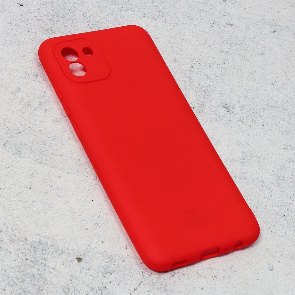 Maska za Samsung Galaxy A03 — Teracell Giulietta, mat crvena