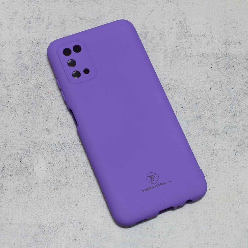 Maska za Samsung Galaxy A03s — Teracell Giulietta, mat ljubicasta