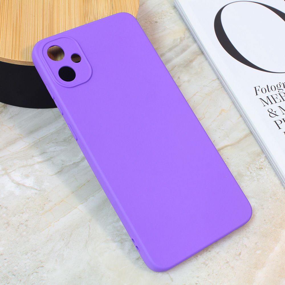 Maska za Samsung Galaxy A05 — Teracell Giulietta, mat ljubicasta
