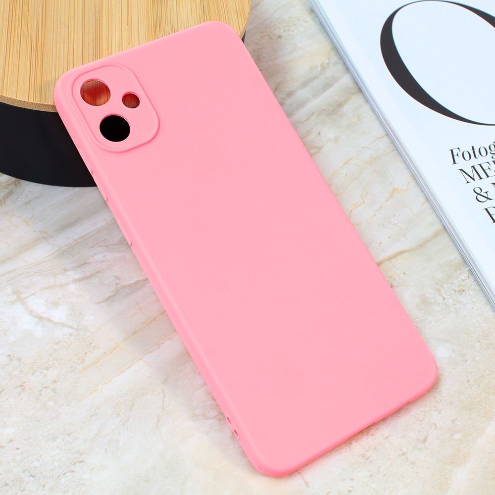 Maska za Samsung Galaxy A05 — Teracell Giulietta, mat roze