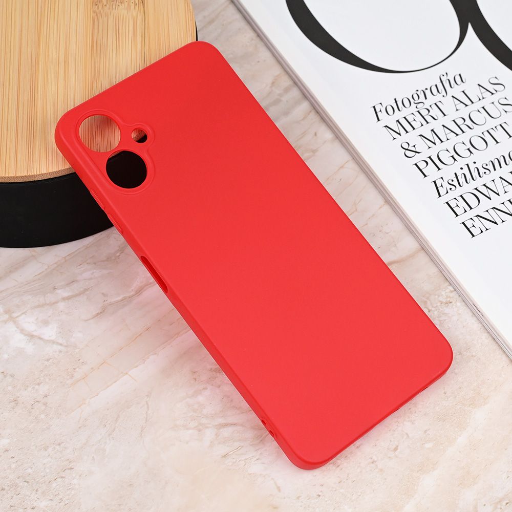 Maska za Samsung Galaxy A06 — Teracell Giulietta, mat crvena