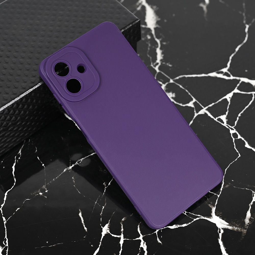 Maska za Samsung Galaxy A07 — Teracell Giulietta, tamno ljubicasta