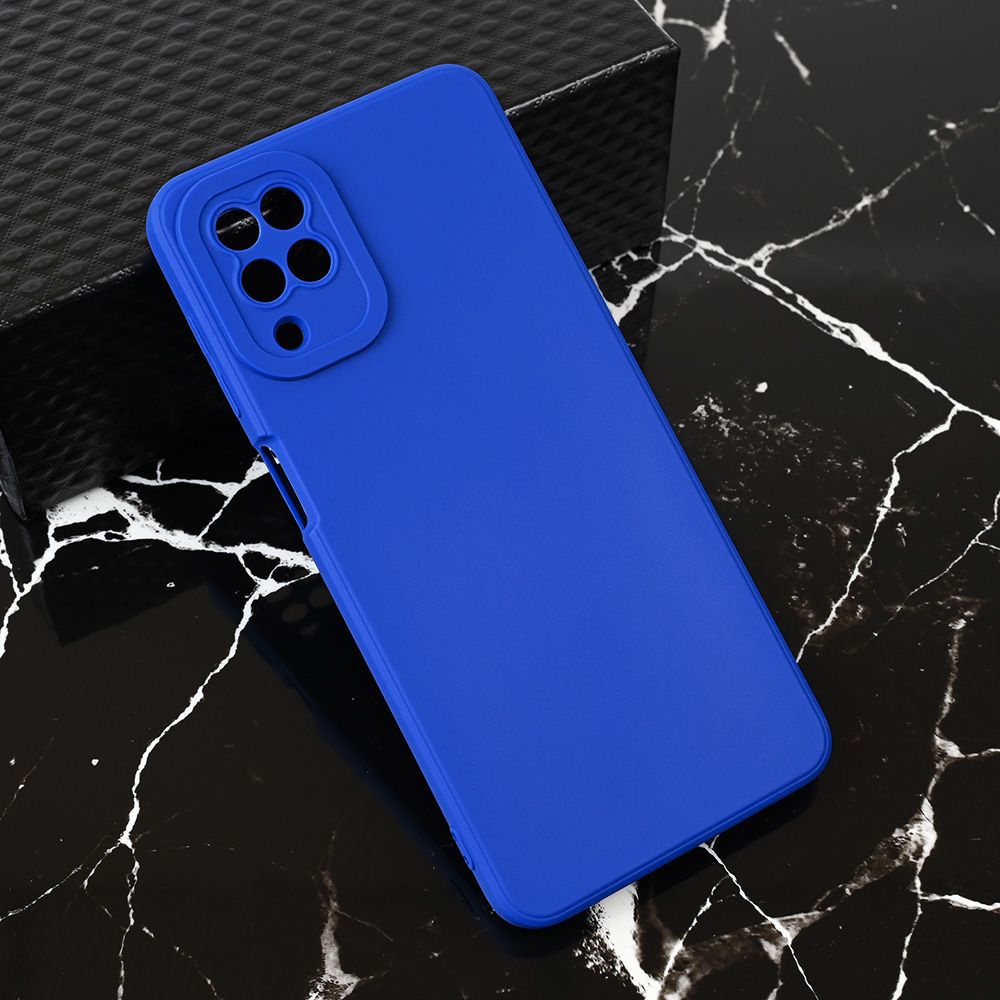 Maska za Samsung Galaxy A12 — Teracell Giulietta, mat plava