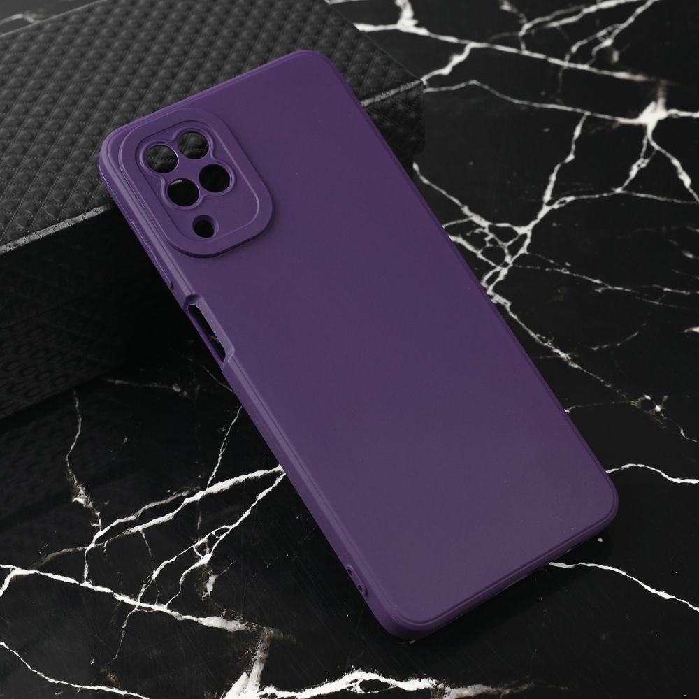 Maska za Samsung Galaxy A12 — Teracell Giulietta, tamno ljubicasta