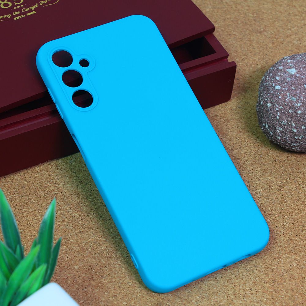 Maska za Samsung Galaxy A14 5G — Teracell Giulietta, svetlo plava