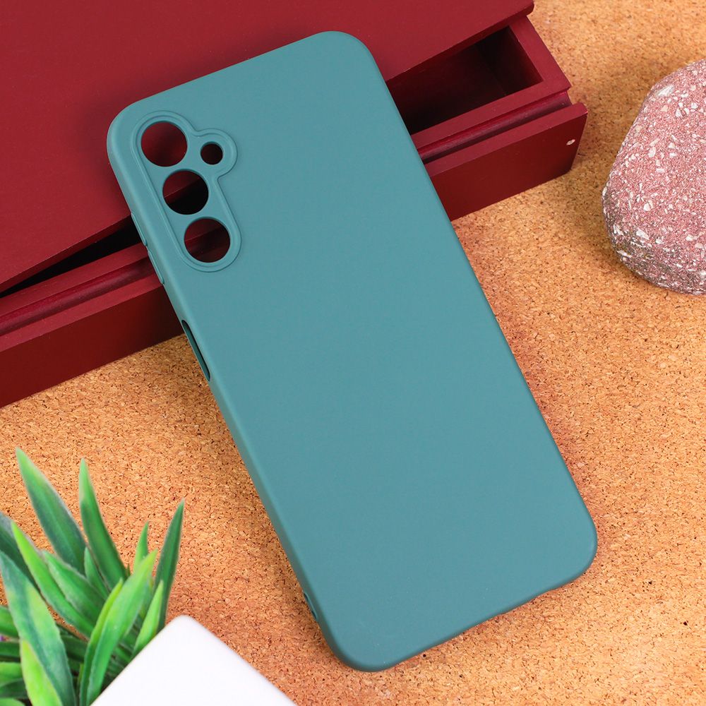 Maska za Samsung Galaxy A14 5G — Teracell Giulietta, mat zelena