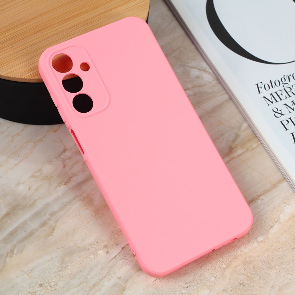 Maska za Samsung Galaxy A15 5G — Teracell Giulietta, mat roze