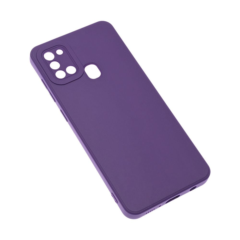 Maska za Samsung Galaxy A21s — Teracell Giulietta, tamno ljubicasta
