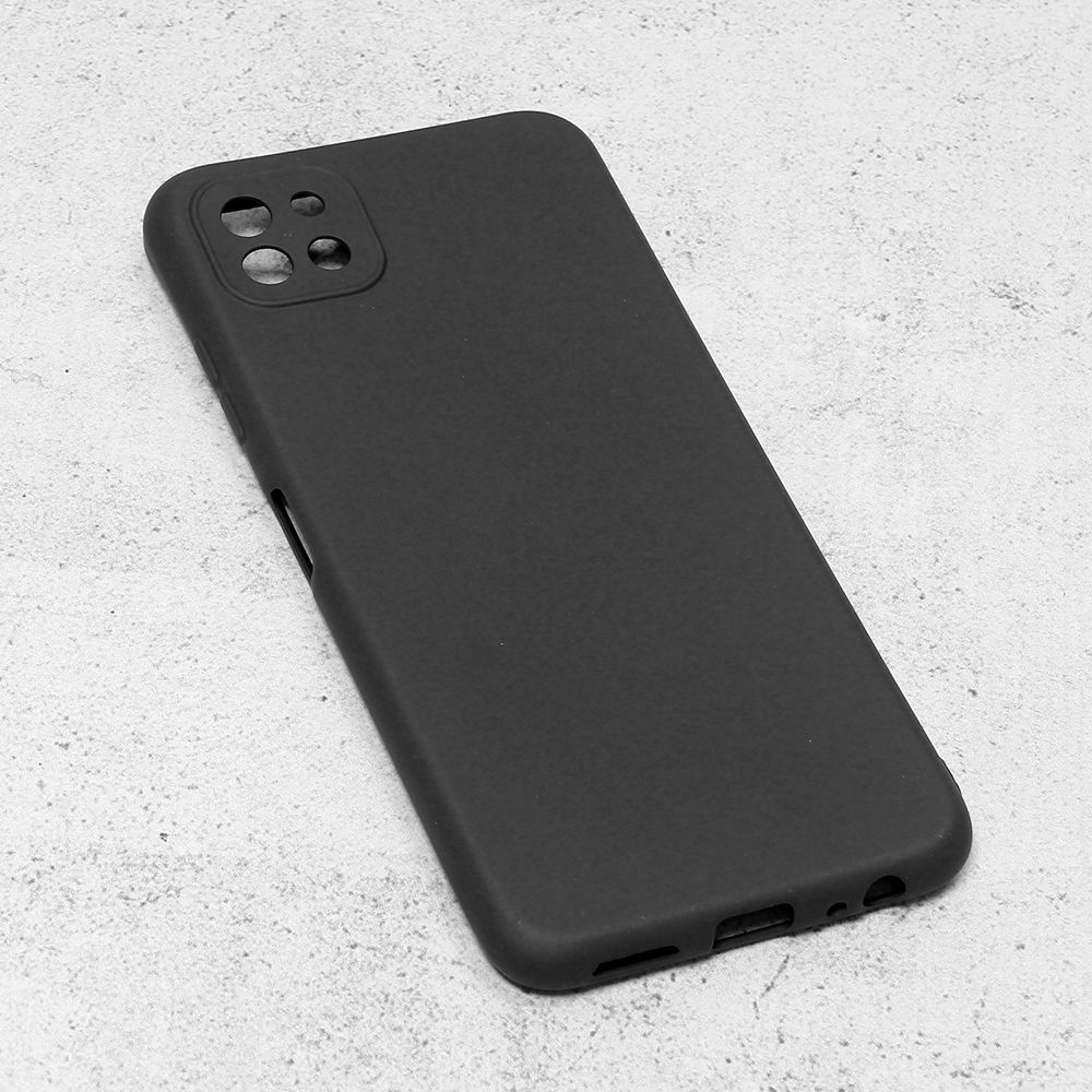 Maska za Samsung Galaxy A22 5G — Teracell Giulietta, mat crna