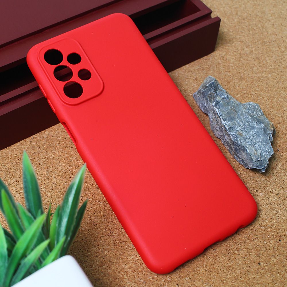 Maska za Samsung Galaxy A23 4G — Teracell Giulietta, mat crvena