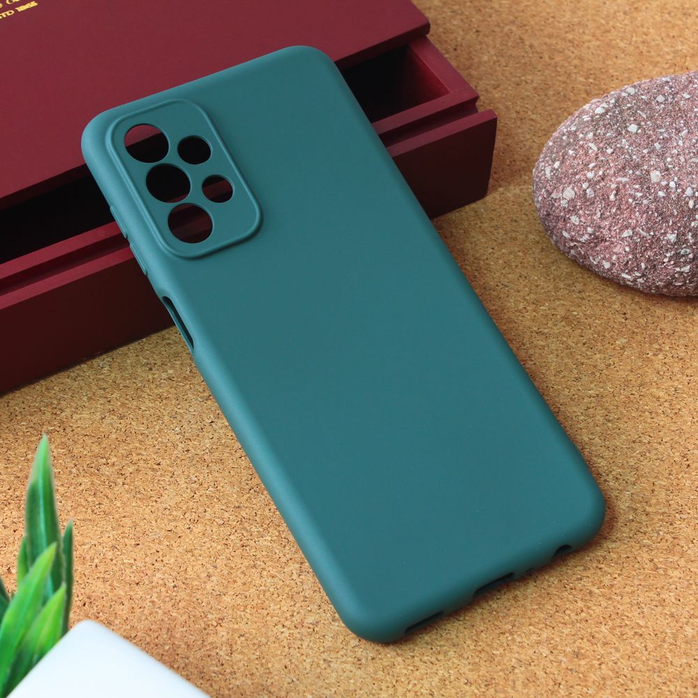 Maska za Samsung Galaxy A23 4G — Teracell Giulietta, mat zelena