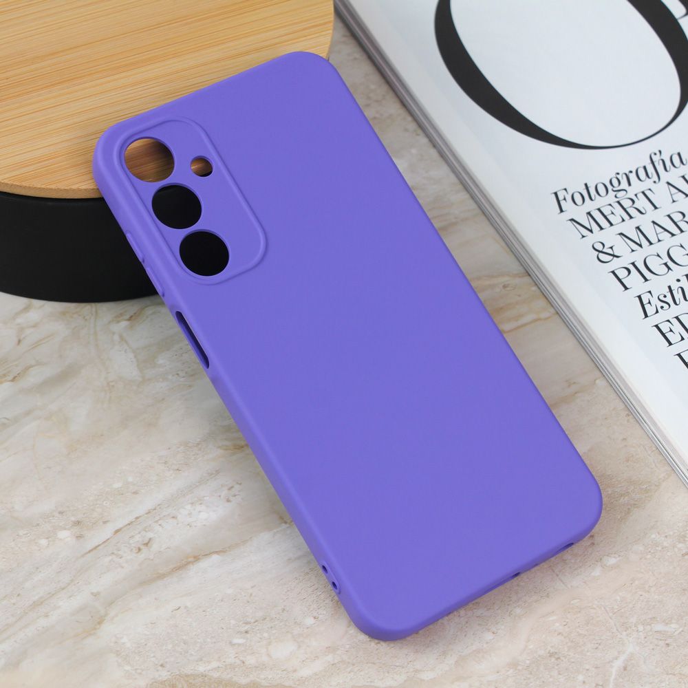 Maska za Samsung Galaxy A25 5G — Teracell Giulietta, mat ljubicasta