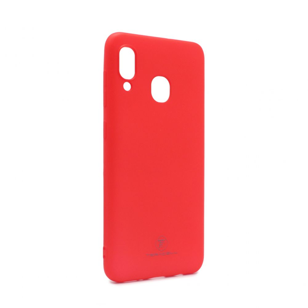Maska za Samsung Galaxy A30 — Teracell Giulietta, mat crvena