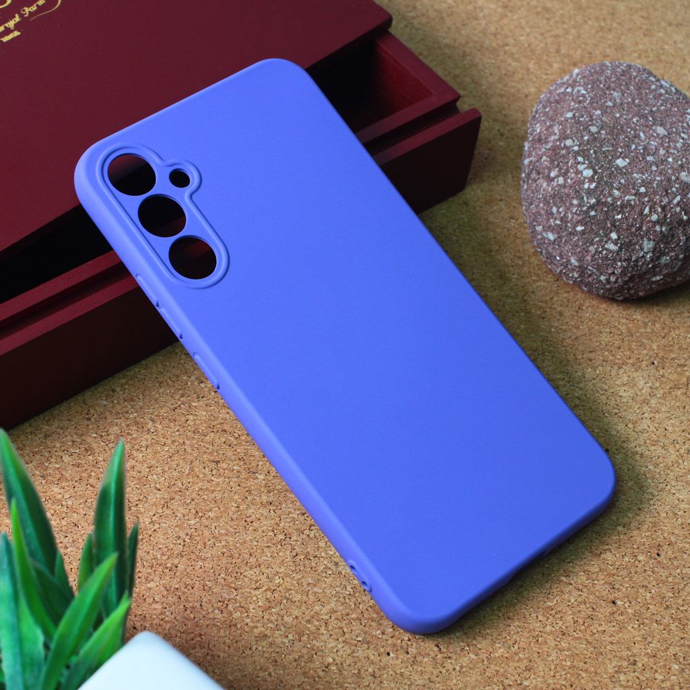 Maska za Samsung Galaxy A34 5G — Teracell Giulietta, mat ljubicasta