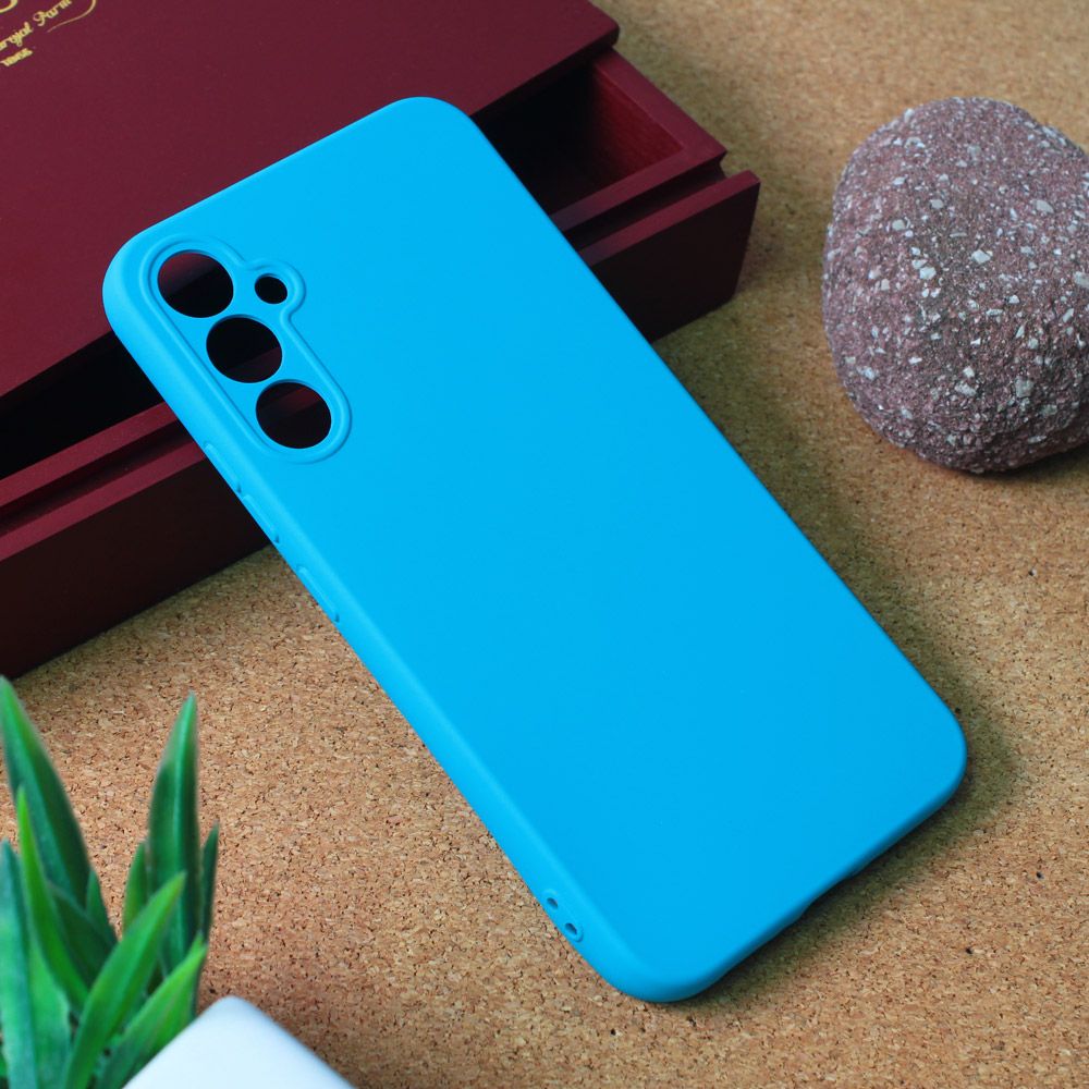 Maska za Samsung Galaxy A34 5G — Teracell Giulietta, svetlo plava