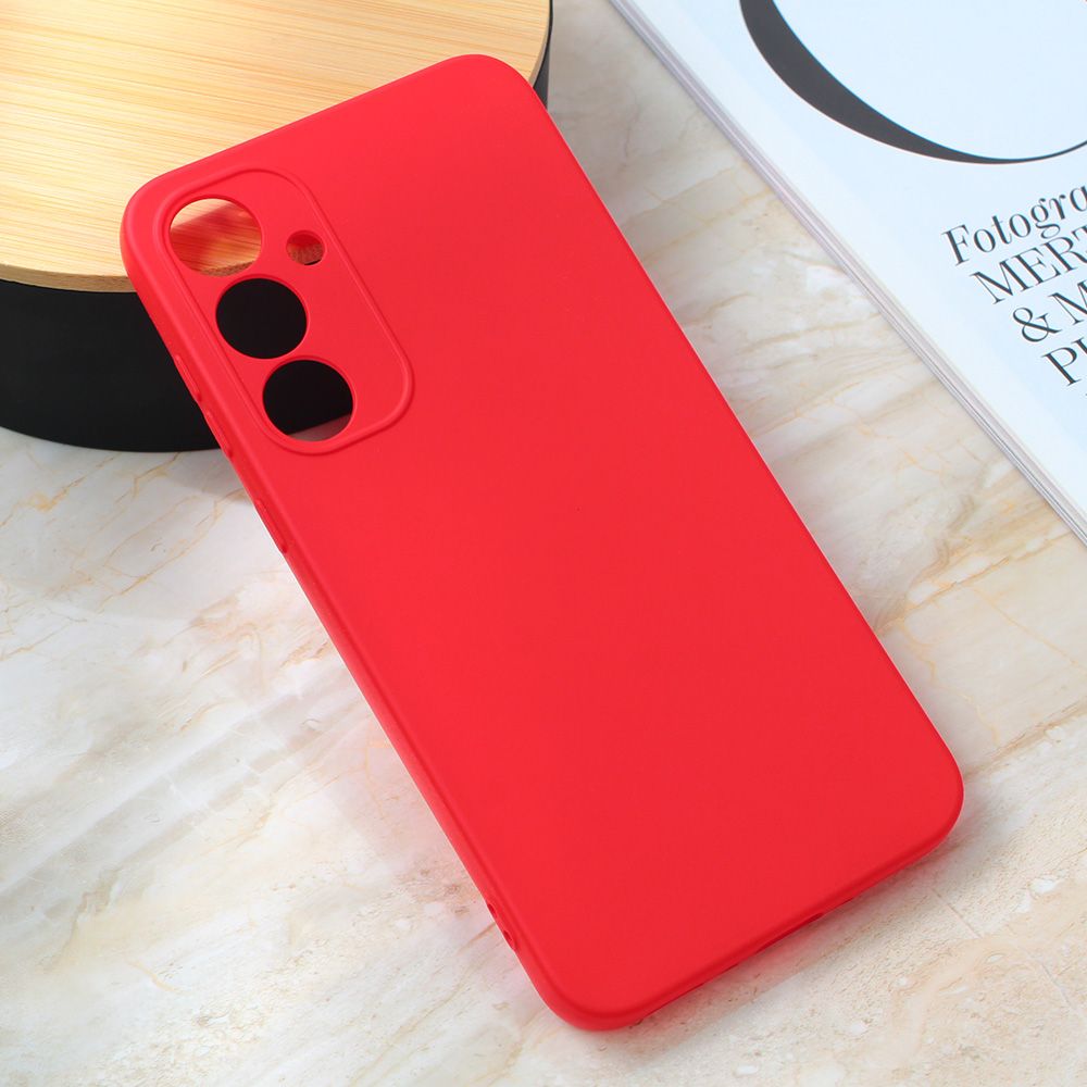 Maska za Samsung Galaxy A35 5G — Teracell Giulietta, mat crvena