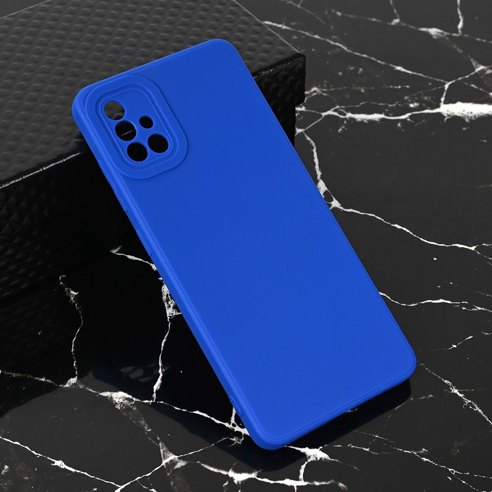 Maska za Samsung Galaxy A51 — Teracell Giulietta, mat plava