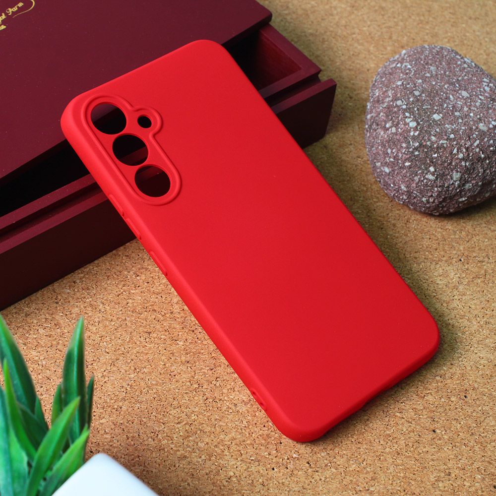 Maska za Samsung Galaxy A54 5G — Teracell Giulietta, mat crvena