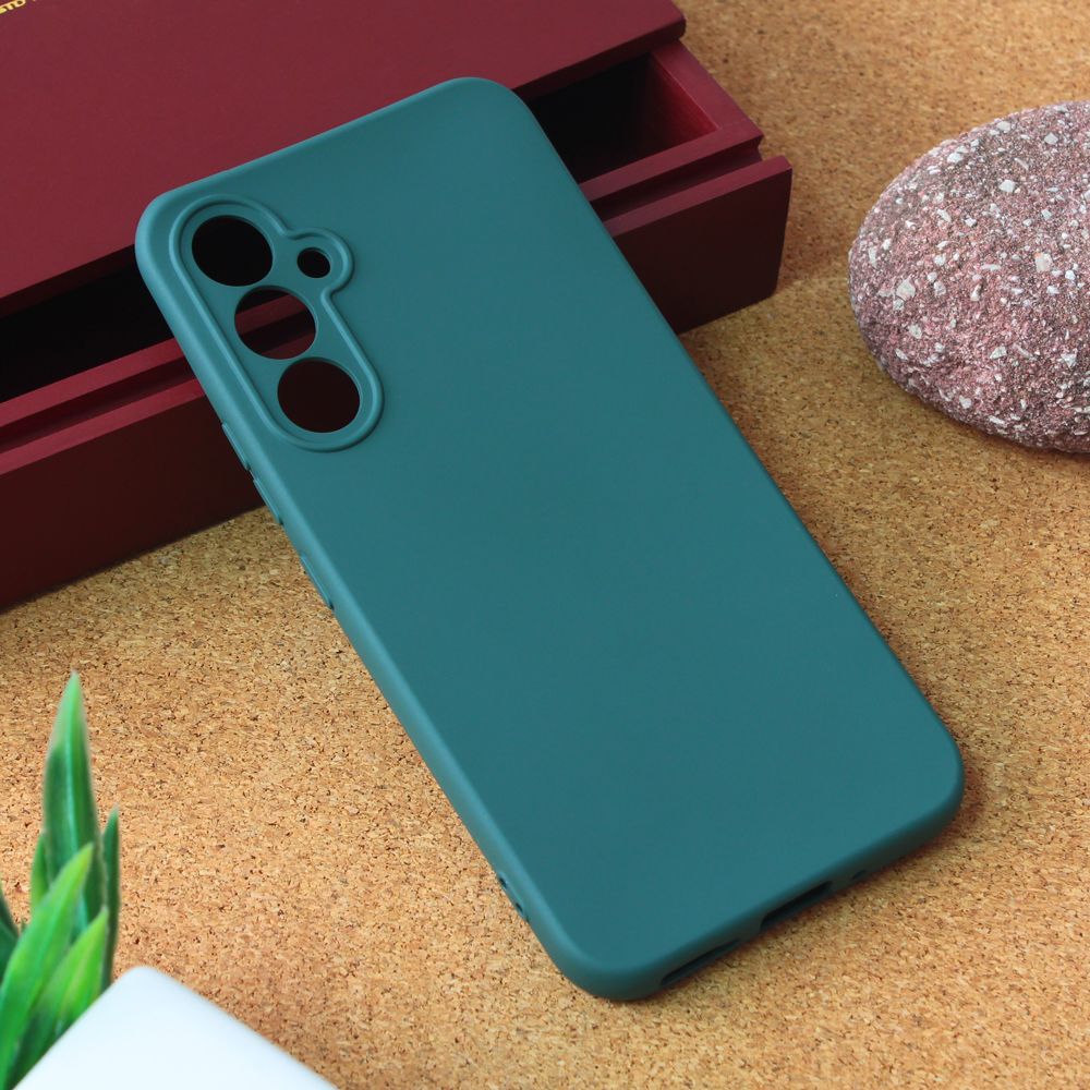 Maska za Samsung Galaxy A54 5G — Teracell Giulietta, mat zelena