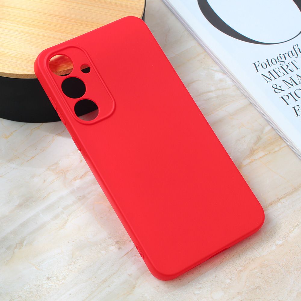 Maska za Samsung Galaxy A55 5G — Teracell Giulietta, mat crvena