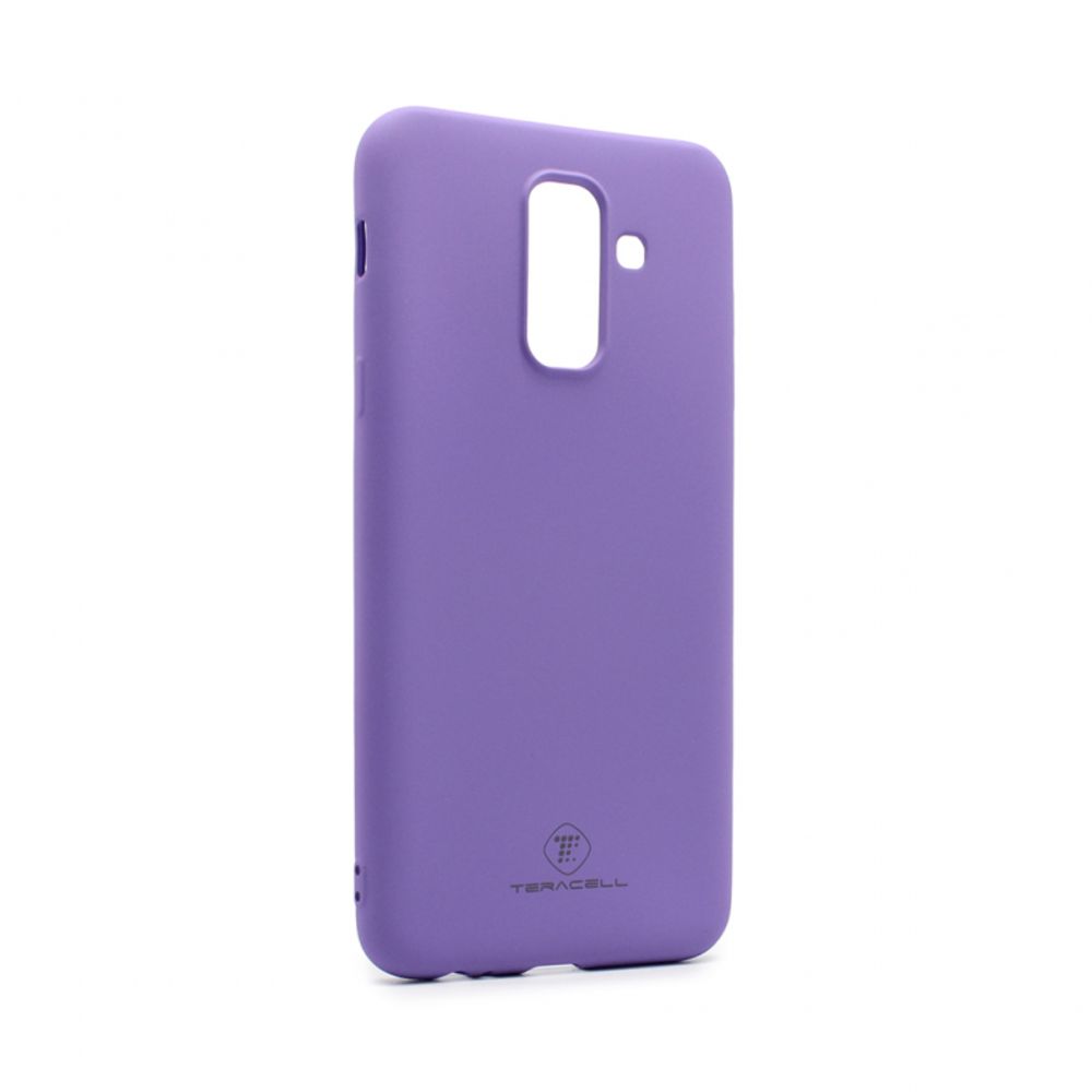 Maska za Samsung Galaxy A6 Plus 2018 — Teracell Giulietta, mat ljubicasta