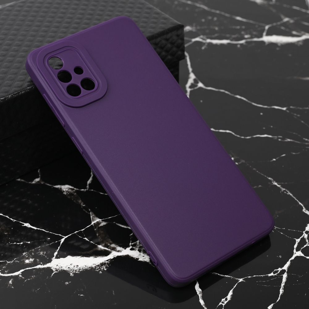 Maska za Samsung Galaxy A71 — Teracell Giulietta, tamno ljubicasta