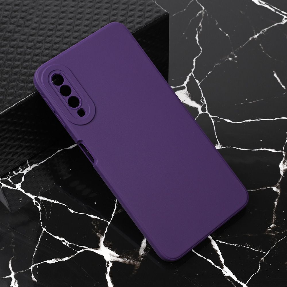 Maska za Samsung Galaxy A7 2018 — Teracell Giulietta, tamno ljubicasta