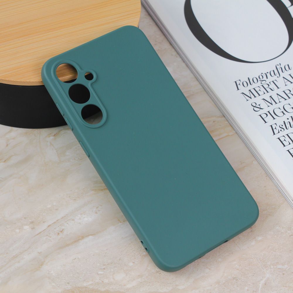 Maska za Samsung Galaxy S23 FE — Teracell Giulietta, tamno zelena