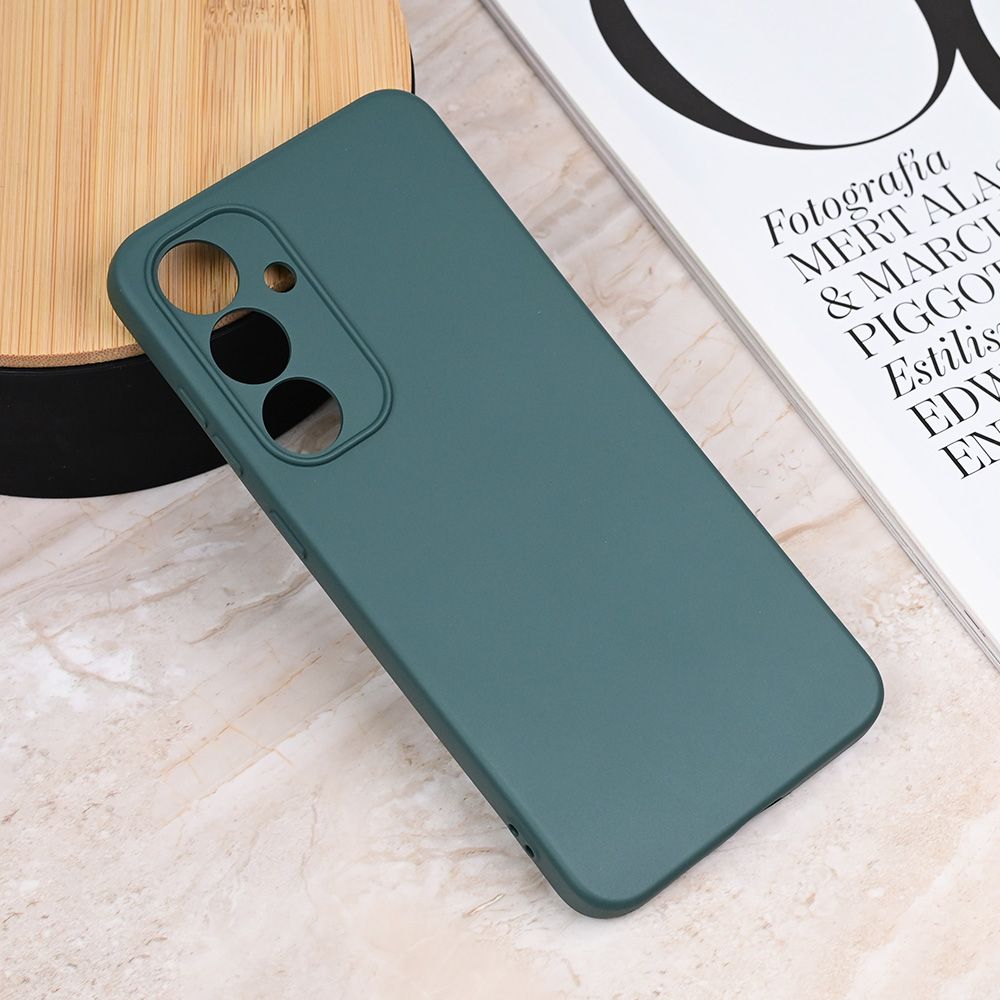 Maska za Samsung Galaxy S24 FE — Teracell Giulietta, mat zelena