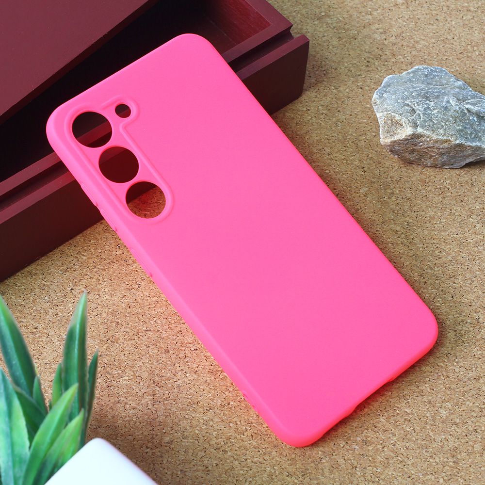 Maska za Samsung Galaxy S23 — Teracell Giulietta, mat pink