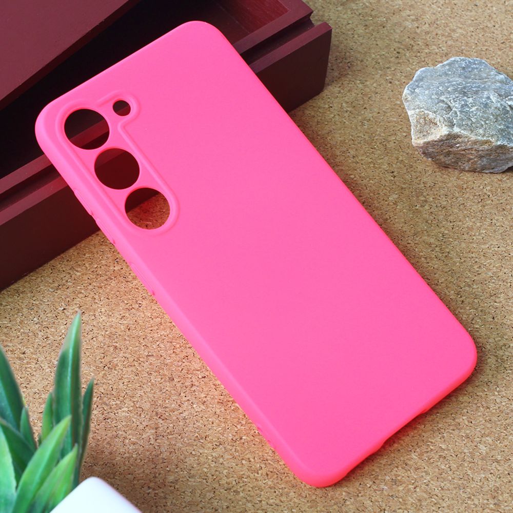 Maska za Samsung Galaxy S23 Plus — Teracell Giulietta, mat pink