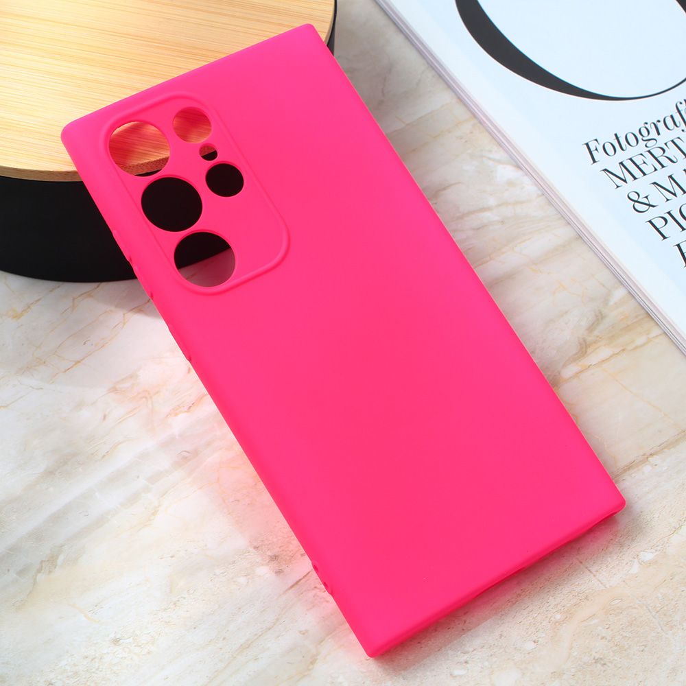 Maska za Samsung Galaxy S24 Ultra — Teracell Giulietta, mat pink