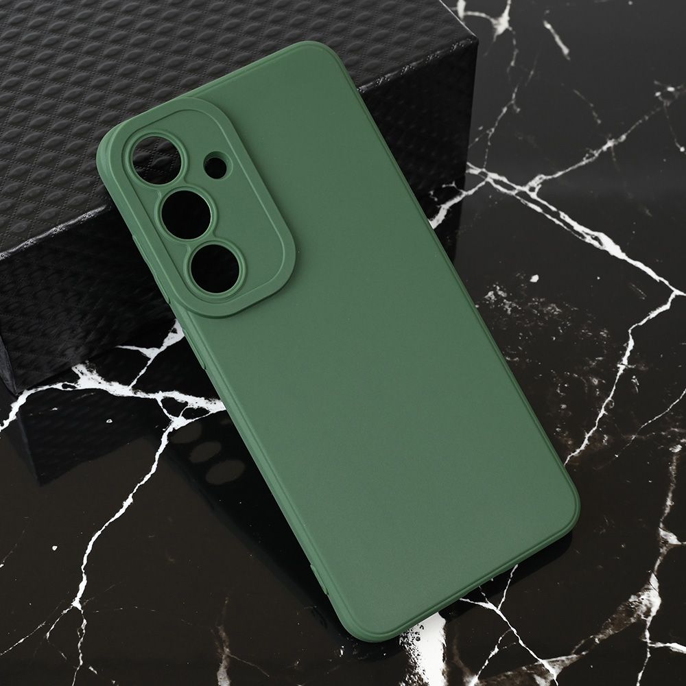 Maska za Samsung Galaxy S25 Plus — Teracell Giulietta, mat zelena