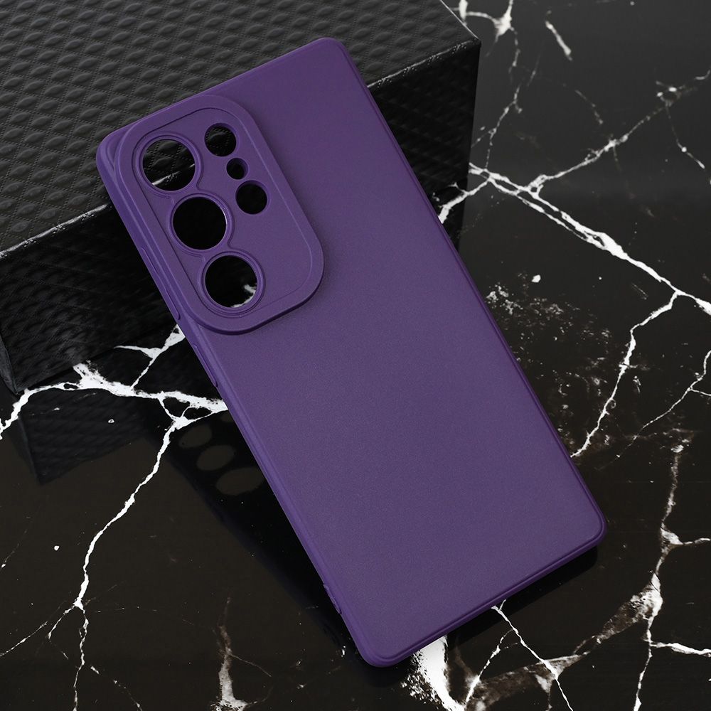 Maska za Samsung Galaxy S25 Ultra — Teracell Giulietta, tamno ljubicasta