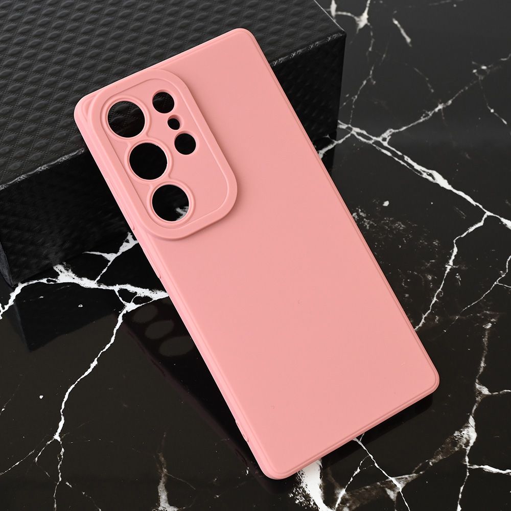 Maska za Samsung Galaxy S25 Ultra — Teracell Giulietta, tamno roze