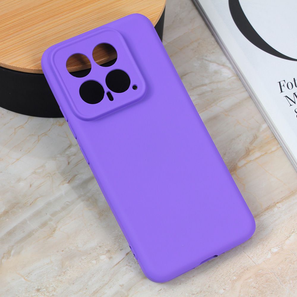 Maska za Xiaomi 14 — Teracell Giulietta, mat ljubicasta