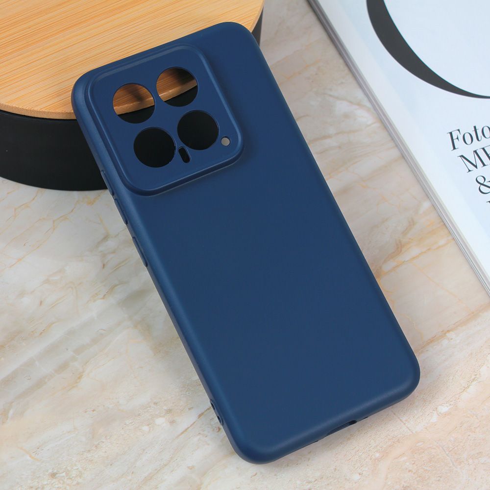 Maska za Xiaomi 14 — Teracell Giulietta, tamno plava