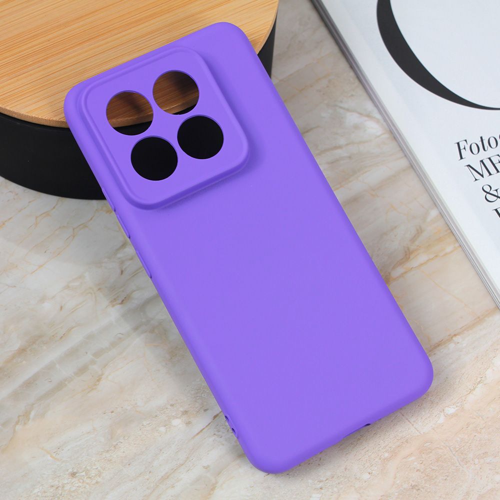 Maska za Xiaomi 14 Pro — Teracell Giulietta, mat ljubicasta
