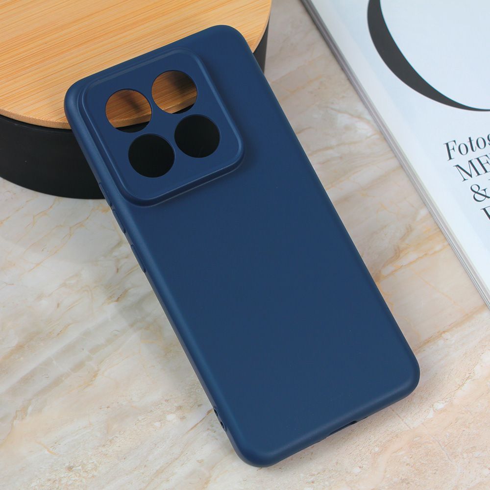 Maska za Xiaomi 14 Pro — Teracell Giulietta, tamno plava