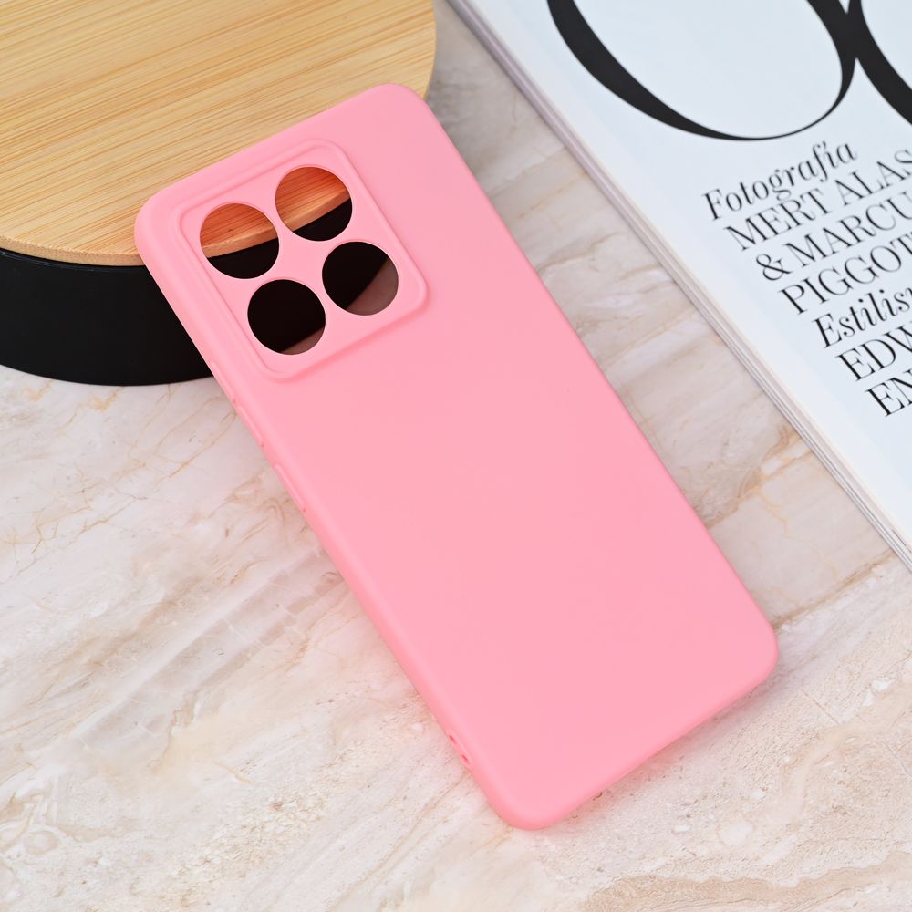 Maska za Xiaomi 14T — Teracell Giulietta, mat roze