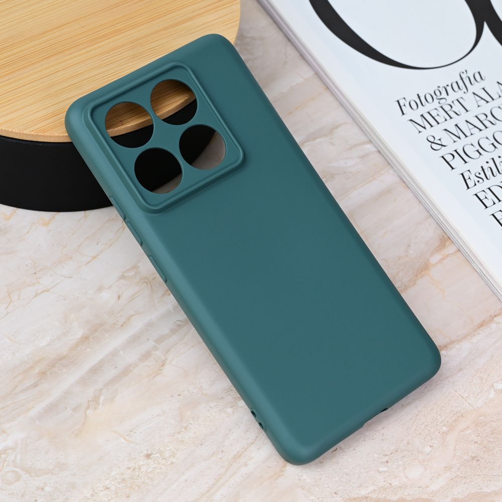 Maska za Xiaomi 14T Pro — Teracell Giulietta, mat zelena